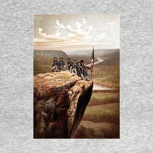 Union Soldiers On Lookout Mountain by warishellstore